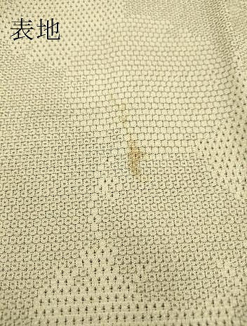 平和屋着物▽本塩沢 単衣 雪輪重ね文 110亀甲 正絹 逸品 DAAT9670az