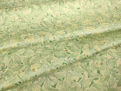 平和屋着物▽上質な小紋 単衣 草花文 金彩 正絹 逸品 DAAT9672az
