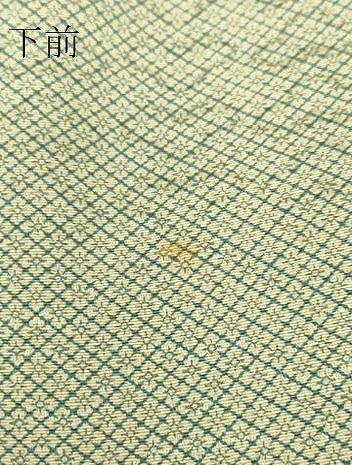 平和屋着物▽江戸小紋 単衣 花菱文 正絹 逸品 DAAT9673az