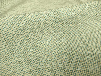 平和屋着物▽江戸小紋 単衣 花菱文 正絹 逸品 DAAT9673az