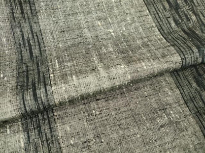 平和屋着物▽上質な紬 単衣 間道 正絹 逸品 DAAT9732az
