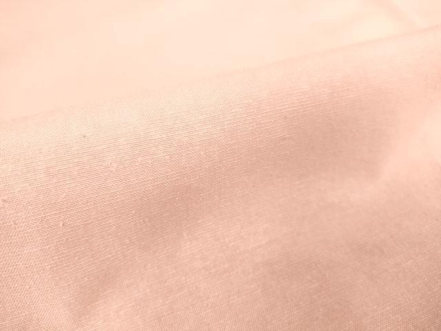 平和屋着物▽上質な紬 単衣 珊瑚色 正絹 逸品 DAAT9735az