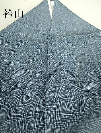 平和屋着物▽江戸小紋 単衣 鮫小紋柄 正絹 逸品 DAAT9740az