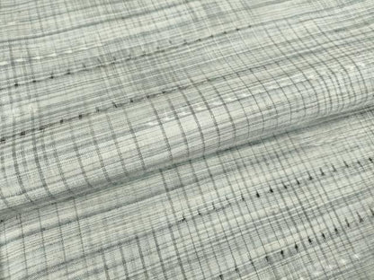 平和屋着物▽上質な紬 単衣 横段霞文 正絹 逸品 DAAT9826az