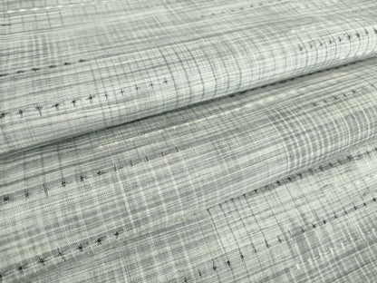 平和屋着物▽上質な紬 単衣 横段霞文 正絹 逸品 DAAT9826az