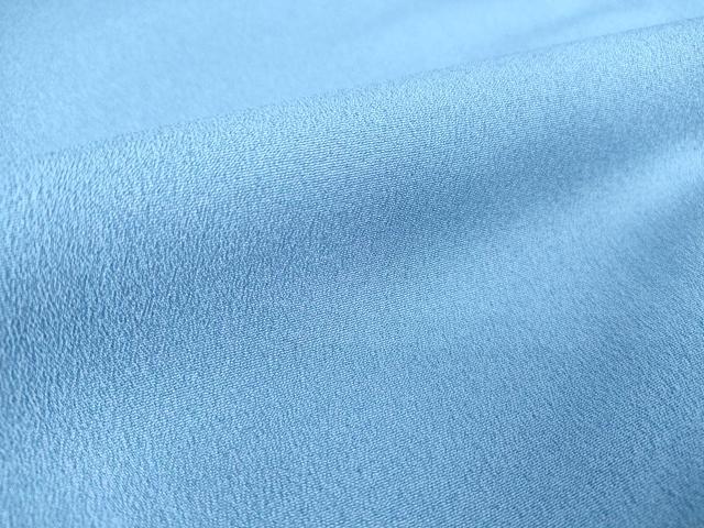 平和屋着物▽色無地 単衣 紺碧色 洗える着物 DAAT9830az