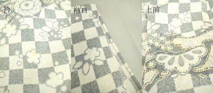 平和屋着物▽訪問着 単衣 辻が花 金彩 正絹 逸品 DAAT9842az