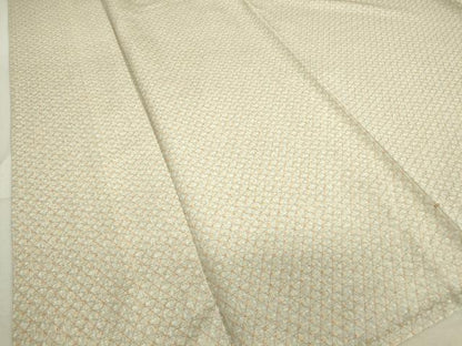 平和屋着物▽上質な小紋 単衣 格子 正絹 逸品 DAAT9876az
