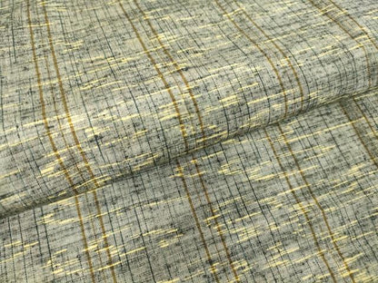 平和屋着物▽上質な紬 単衣 霞文 正絹 逸品 DAAT9887az