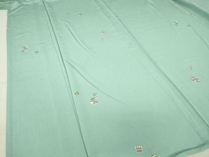 平和屋着物▽上質な小紋 単衣 独楽に毬 金彩 正絹 逸品 DAAT9901az