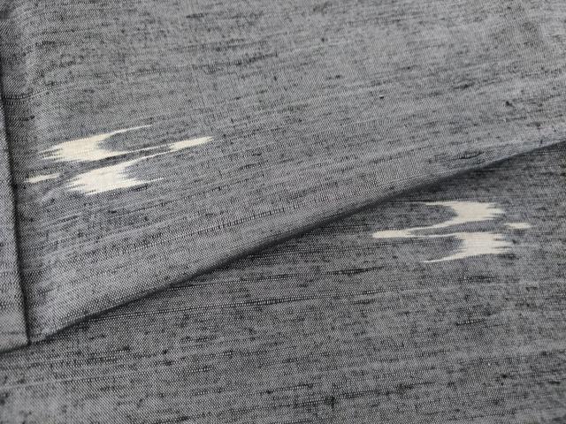 平和屋着物▽上質な紬 単衣 燕絣 正絹 逸品 DAAT9925az