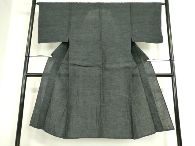 平和屋着物▽男性　紬　単衣　霞文　正絹　逸品　DAAT9927az