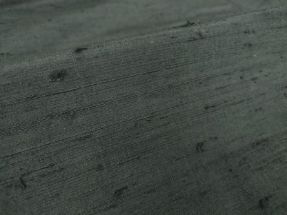 平和屋着物▽男性 紬 単衣 黒色 正絹 逸品 DAAT9929az