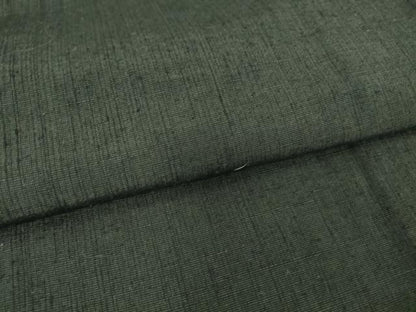 平和屋着物▽男性　紬　単衣　黒色　正絹　逸品　DAAT9934az