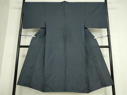 平和屋着物▽男性 紬 単衣 縞 正絹 逸品 DAAT9946az