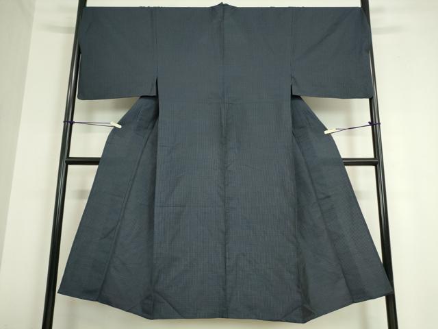 平和屋着物▽男性 紬 単衣 縞 正絹 逸品 DAAT9946az