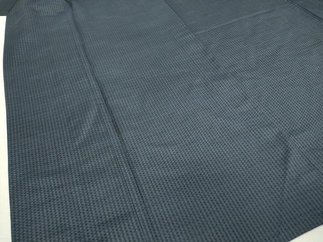 平和屋着物▽男性 紬 単衣 縞 正絹 逸品 DAAT9946az