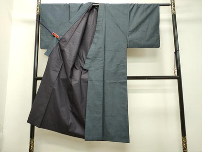 平和屋着物●男性 本場大島紬 アンサンブル 120亀甲 総詰め 正絹 逸品 DAAU0527tw