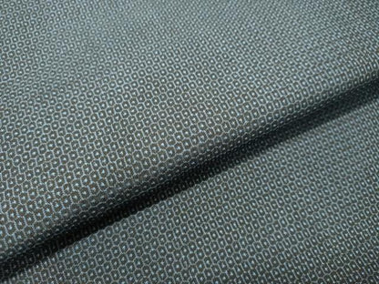 平和屋着物●男性 本場大島紬 アンサンブル 120亀甲 総詰め 正絹 逸品 DAAU0527tw