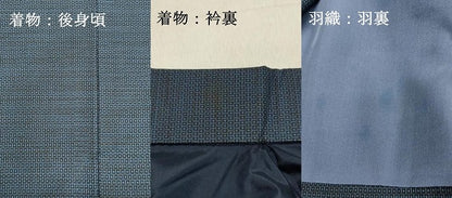 平和屋着物●男性　本場大島紬　アンサンブル　100亀甲　総詰め　鈴乃屋扱い　正絹　逸品　DAAU0606tw
