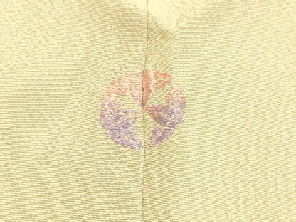 平和屋着物●訪問着 絞り 刺繍 花菱文 暈し染め 金彩 正絹 逸品 DAAU0641tw