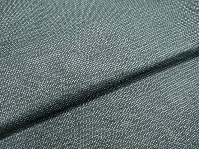 平和屋着物●男性 本場大島紬 120亀甲 総詰め 大丸扱い 正絹 逸品 DAAU0649tw