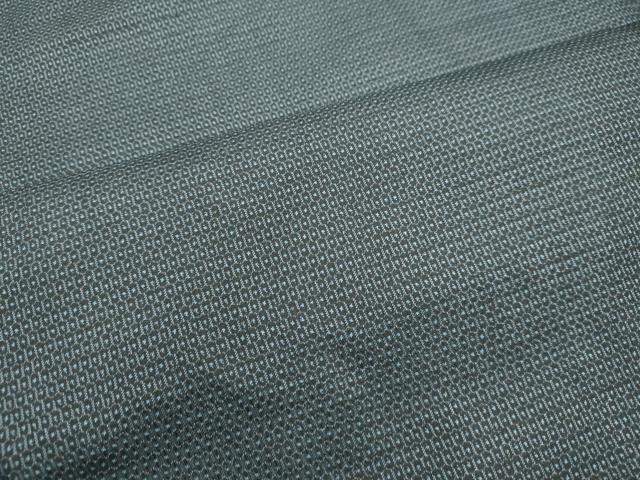 平和屋着物●男性 本場大島紬 120亀甲 総詰め 大丸扱い 正絹 逸品 DAAU0649tw