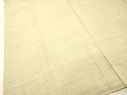 平和屋着物●結城紬　蒸栗色　正絹　逸品　DAAU0674tw
