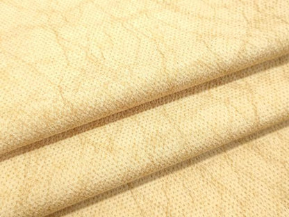 平和屋着物●白鷹お召 蚊絣 霞文 鬼しぼ縮緬 正絹 逸品 DAAU0690tw