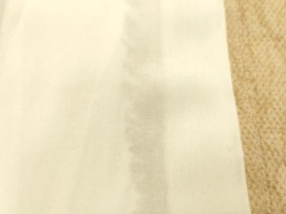 平和屋着物●白鷹お召 蚊絣 霞文 鬼しぼ縮緬 正絹 逸品 DAAU0690tw