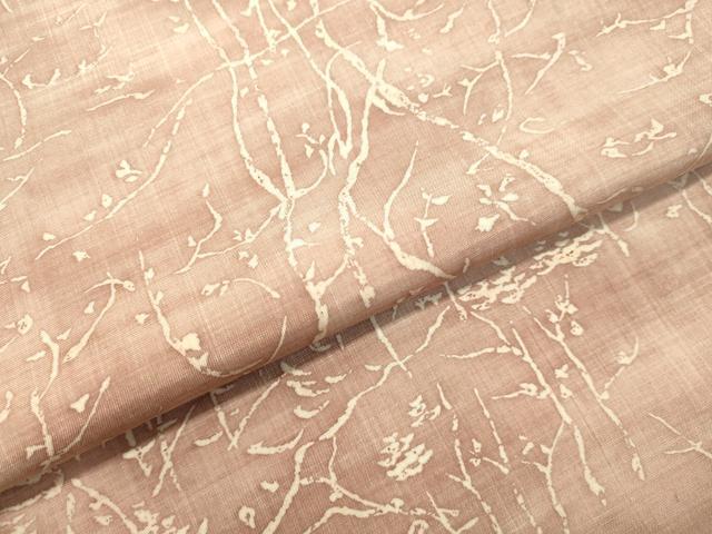 平和屋着物●本場染大島紬 草葉文 正絹 逸品 DAAU0701tw