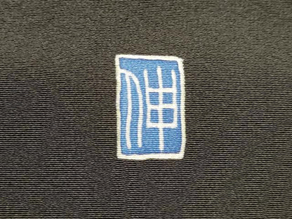 平和屋着物●本加賀友禅作家 杉浦 伸 黒留袖 風景枝花松文 暈し染め 正絹 逸品 DAAU0705tw