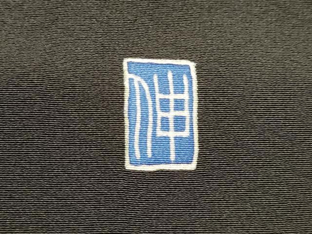 平和屋着物●本加賀友禅作家 杉浦 伸 黒留袖 風景枝花松文 暈し染め 正絹 逸品 DAAU0705tw