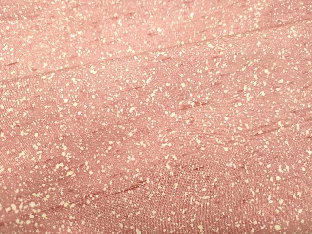 平和屋着物●上質な紬　霞文　正絹　逸品　DAAU0708tw