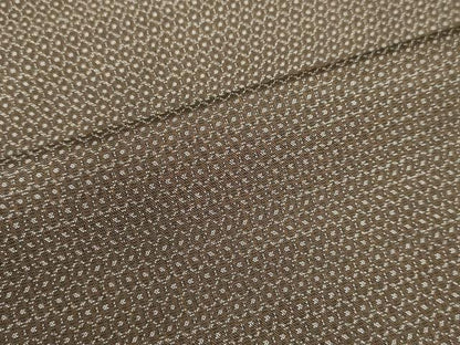 平和屋着物●男性 本場大島紬 アンサンブル 80亀甲 総詰め 正絹 逸品 DAAU0712tw