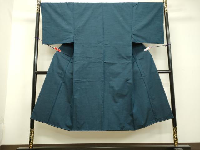 平和屋着物●男性　紬　アンサンブル　褐返色　正絹　逸品　未使用　DAAU0715tw