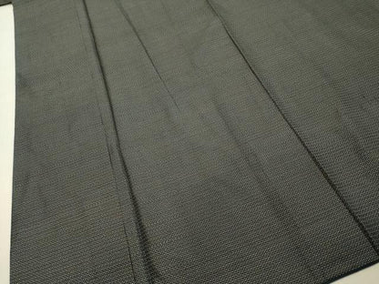 平和屋着物●男性　本場大島紬　アンサンブル　100亀甲　総詰め　正絹　逸品　DAAU0718tw