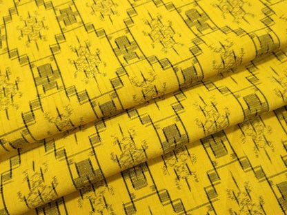 平和屋着物●上質な紬 菱文 正絹 逸品 DAAU0720tw
