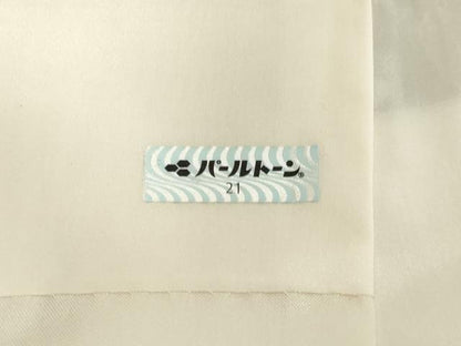 平和屋着物●訪問着 紬地 抽象文様 正絹 逸品 DAAU0735tw