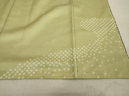 平和屋着物●訪問着 流水吉祥花文 暈し染め 金銀彩 正絹 逸品 DAAU0762tw