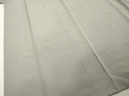 平和屋着物●上質な色無地 薄鈍色 正絹 逸品 DAAU0777tw