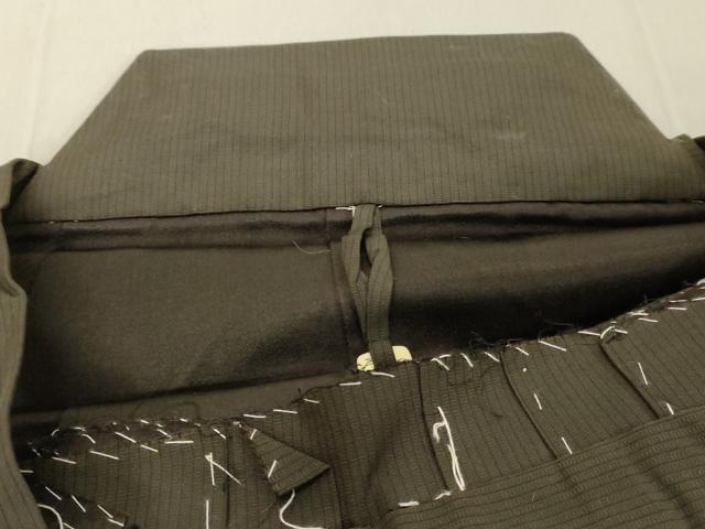 平和屋着物●男性 行灯袴 縞 正絹 逸品 DAAU0774tw