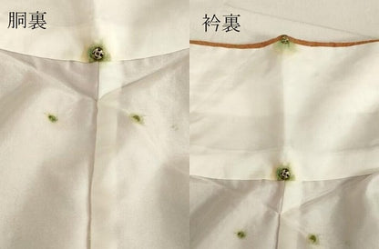 平和屋着物●本場真綿結城紬 蜘蛛絞り 間道 証紙付き 正絹 逸品 未使用 DAAU0786tw