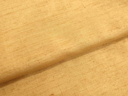 平和屋着物●上質な紬 杏色 正絹 逸品 DAAU0793tw