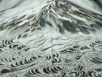 平和屋着物●男性　紬　アンサンブル　100亀甲　総詰め　キングサイズ　正絹　逸品　DAAU0816tw