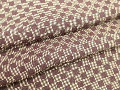 平和屋着物●江戸小紋　角通し　市松文様　正絹　逸品　DAAU0893tw