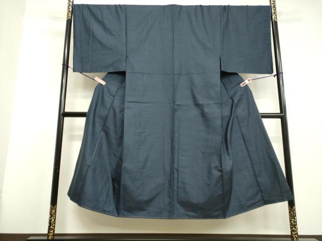 平和屋着物●男性 紬 アンサンブル 80亀甲 正絹 逸品 未使用 DAAU0929tw