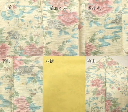 平和屋着物●本場大島紬 総絣 草花文 正絹 逸品 DAAU0931tw