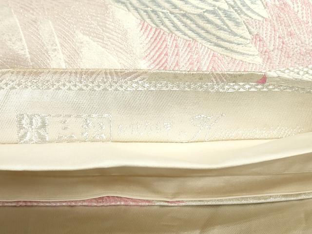 平和屋着物◎六通柄袋帯 唐織 鳳凰 金銀糸 正絹 逸品 DAAU1349qa