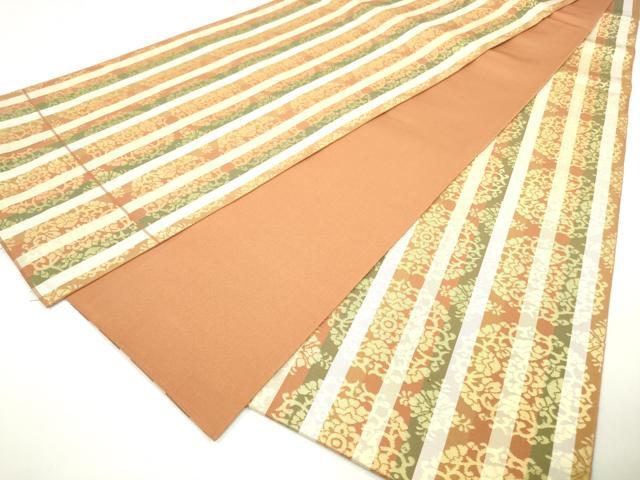平和屋着物◎六通柄 本袋帯 正倉院花丸文 金糸 正絹 逸品 DAAU1637xg